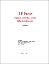Handel Messiah Selections - Flute Duet P.O.D. cover Thumbnail